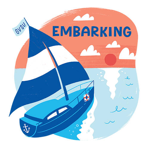 embarking graphic